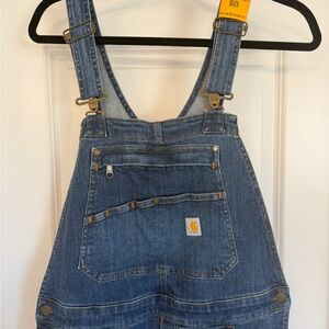 Carhartt Rugged Flex Denim Bib Overalls Medium Tall